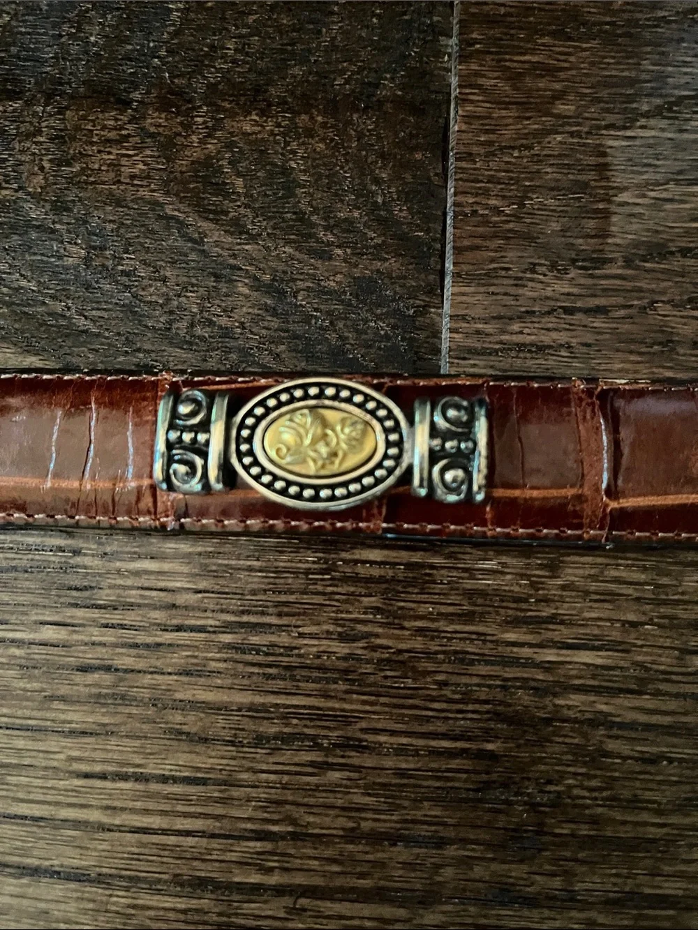 Brighton Museum Collection brown belt size small.